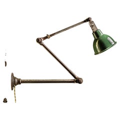 Vintage Industrial Articulating Task Lamp by Dugdill