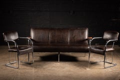 Art Deco Kem Weber Chrometube Furniture Set