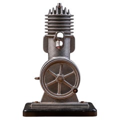 Vintage Cast Metal Two Stage Engine Demonstrator