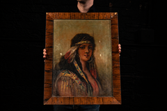 Painting of an Unknown Woman