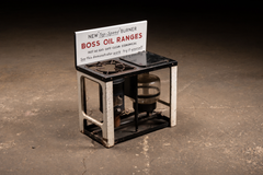 Vintage Boss Oil Ranges Countertop Demonstrator Salesman Sample