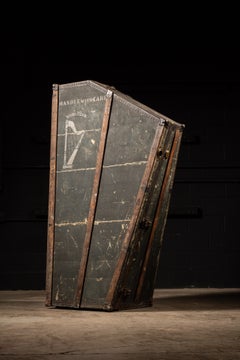 Antique Wurlitzer Harp Touring and Shipping Case