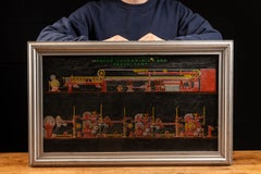 Early 20th Century Lighted ROG Black-Clawson Sign