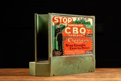 Vintage Dominion CBQ Lighted Advertising Sign