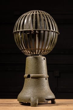 Antique "Airator" Cast Iron Banker's Fan by Savoy