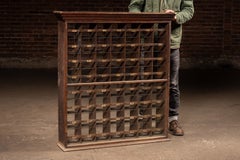 Antique General Store Wire Rack Display Case