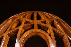 Wooden Observatory Rotunda Architectural Tabletop Model
