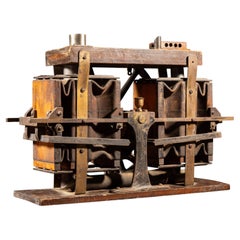 Early 20th Century Orchestrion Bellows Pump Assembly by Link