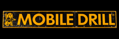 Vintage Mobile Drill Tin Sign