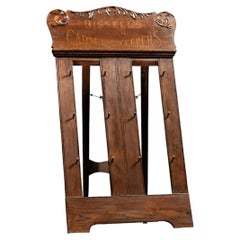 Early 20th Century Bissell Cyco Bearing Carpet Sweeper Oak Store Display