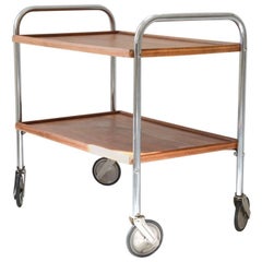 Jacques Hitier French 1950s Bar Cart