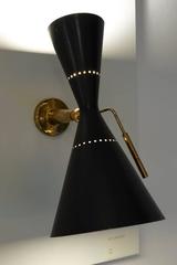 Stilnovo Double Cone Sconce, 1950