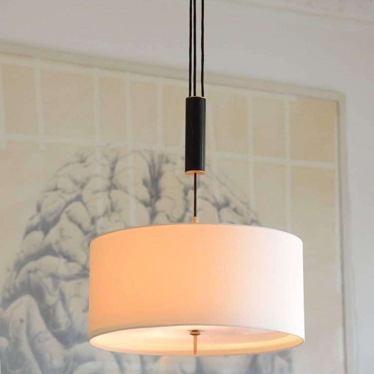Mid-Century Modern Tempestini Pendant with Pulley, Italy, 1950 For Sale