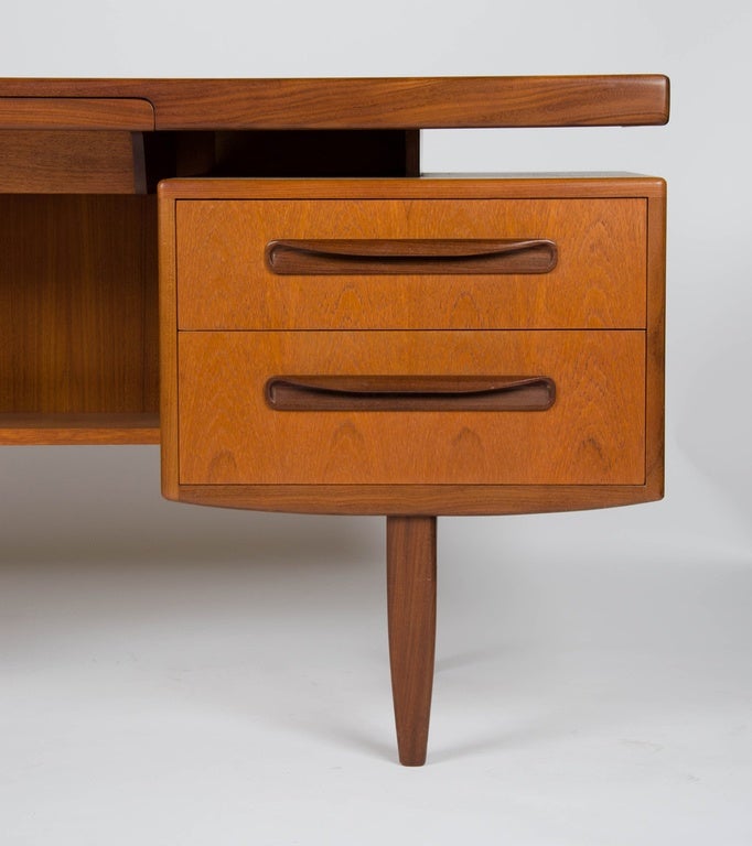 Mid-Century Modern G-Plan Mid-Century Teak Desk