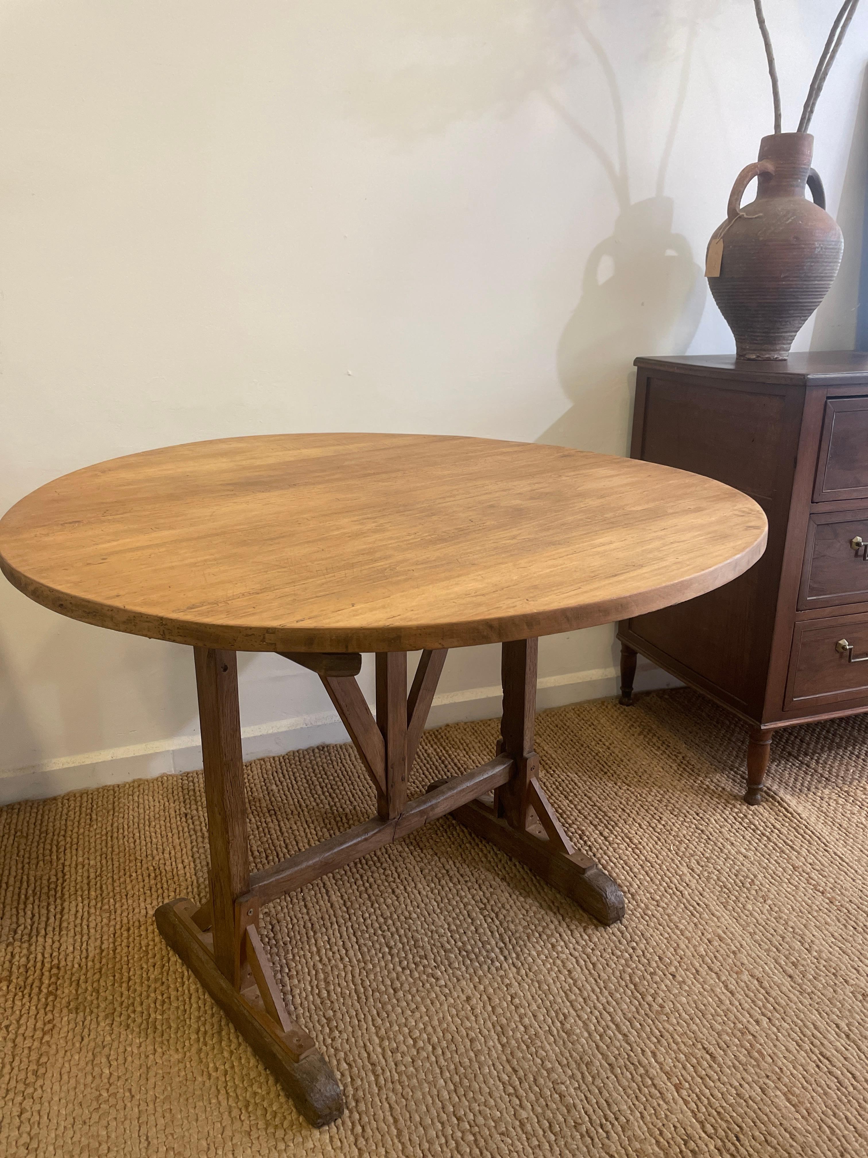 Mid-20th Century Vintage Folding Side Table