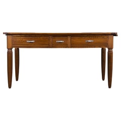 Table de ferme Art déco française des années 1930