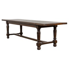 Antique French Louis XIII Stil Oak Refectory Esstisch