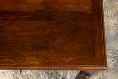 Bureau français en chêne de style Louis XVI, fin du XIXe siècle