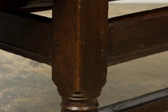 Late 18th Century French Provincial Oak Petrin Dough Bin Table