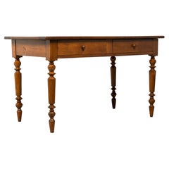 Mid-19th Century French Louis Philippe Walnut Writing Table