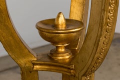 Pair of Late 19th Century French Louis XVI Style Giltwood Pedestal Stands