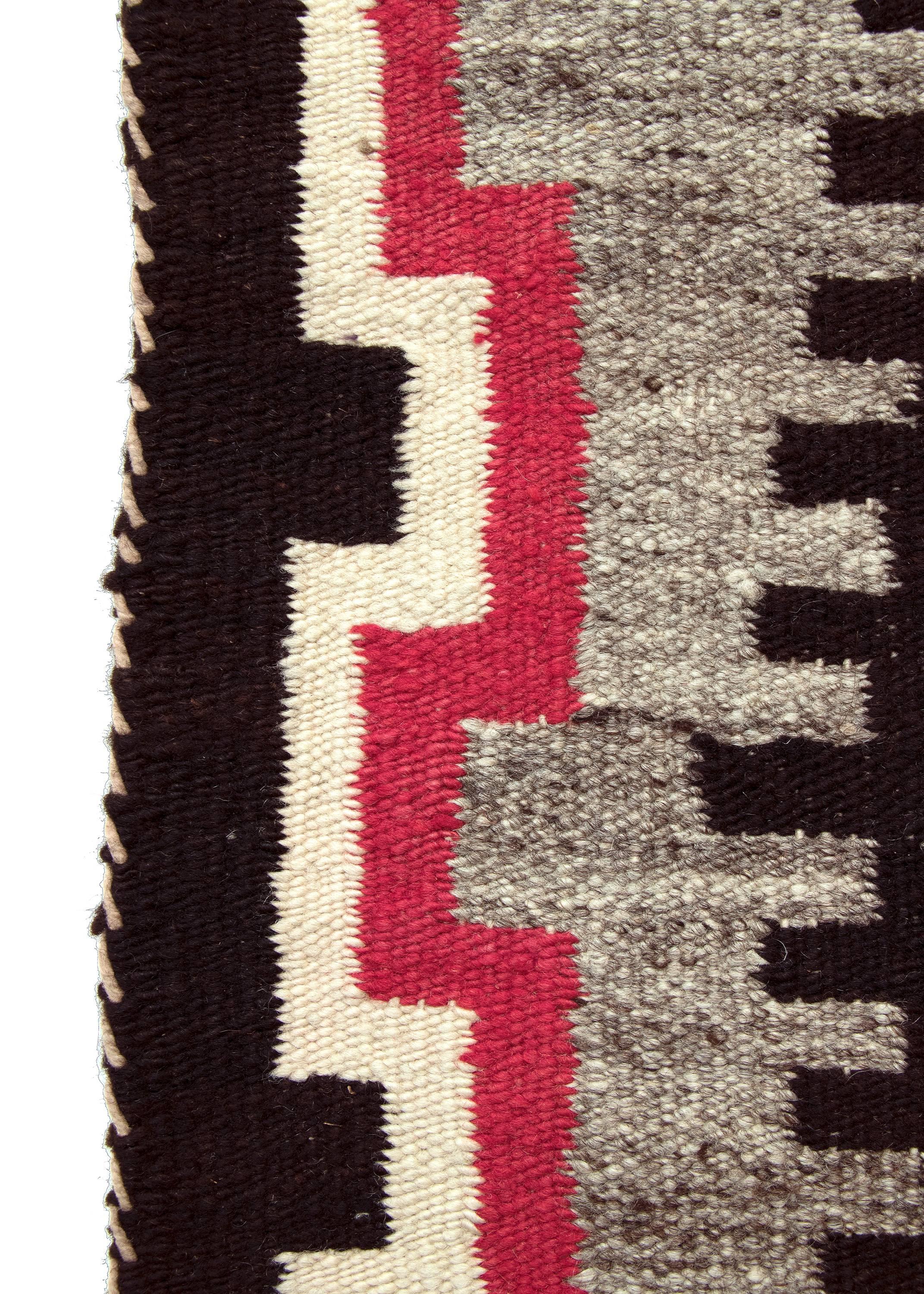 Vintage Navajo Trading Post Rug, circa 1930 In Good Condition In Denver, CO