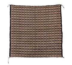 Native American Saddle Blanket, Navajo, Mid-20th Century