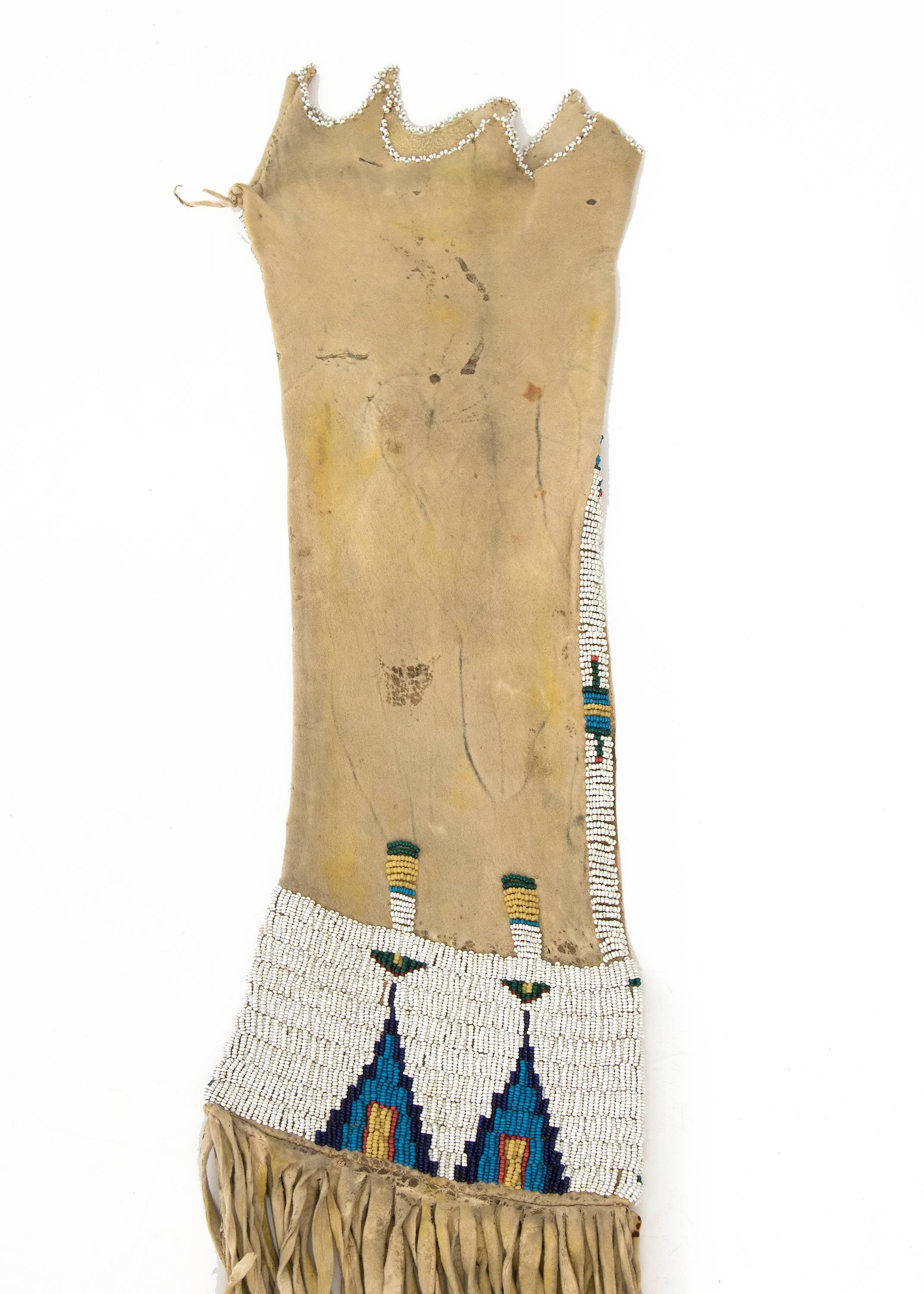 native american pipe bag