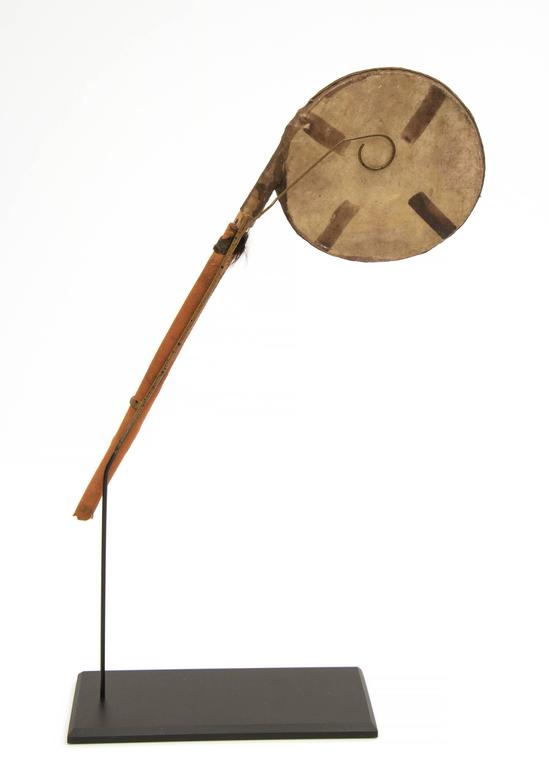 Pair of Antique Native American Rattles, Plains Indian, Early 20th