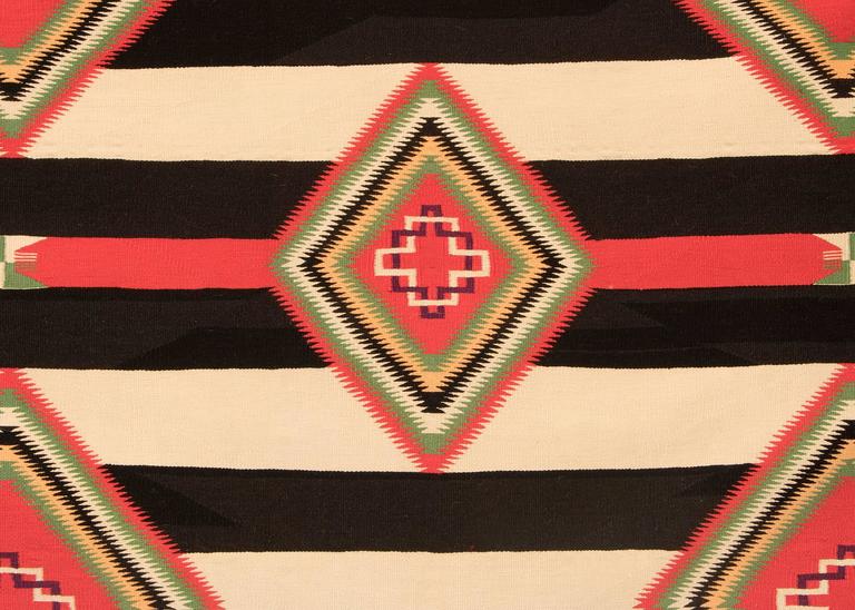 Native American Chief's Blanket, Navajo, 19th Century For Sale at 1stdibs