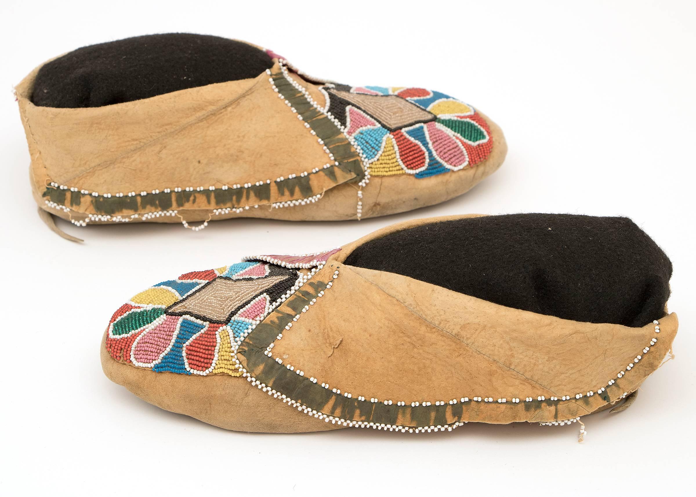 eastern woodland moccasins