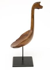 Antique Native American Carved Spoon, Great Lakes, 19th Century, circa 1875-1900