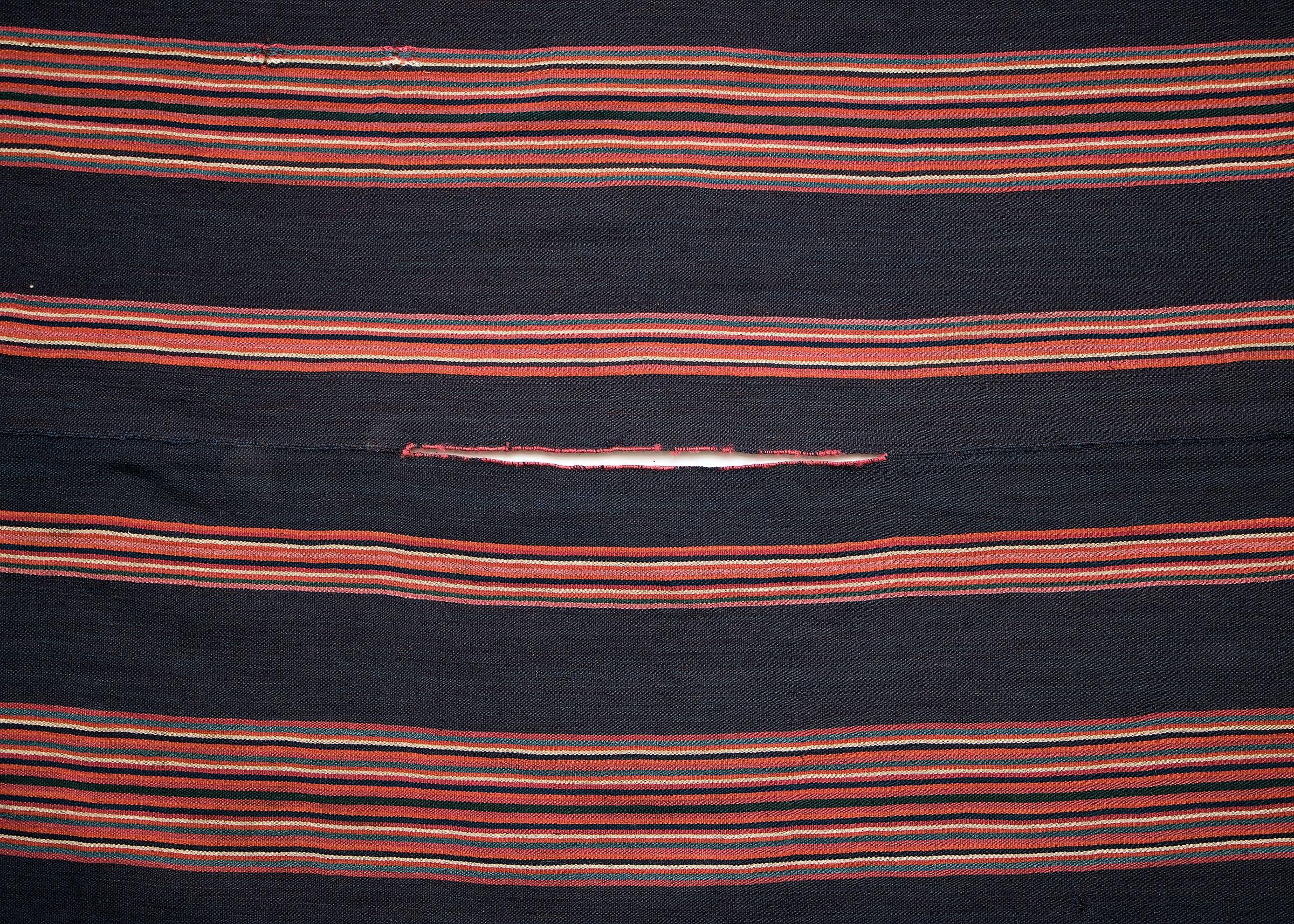 Native American Aymara Camelid Wool Poncho, Bolivia, Mid-19th Century