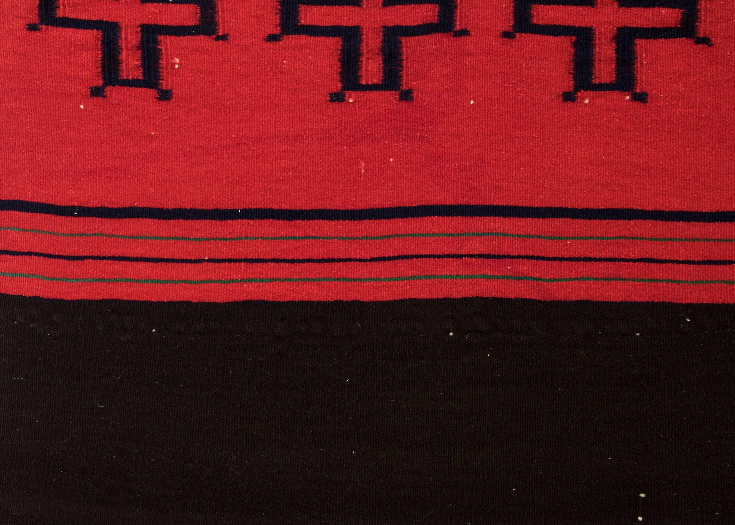 Native American Antique Navajo Woven Dress Halves, circa 1860