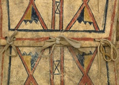 Antique Native American Parfleche Envelope, Blackfeet, circa 1875