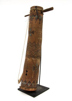 Amos Gustina Apache Fiddle (Native American Musical Instrument)