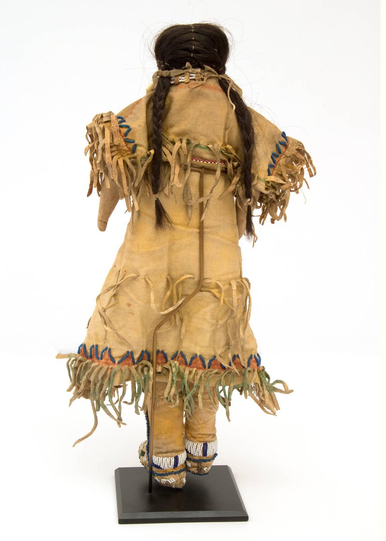 Antique Native American Doll, Southern Cheyenne (Plains), 19th Century For Sale at 1stdibs