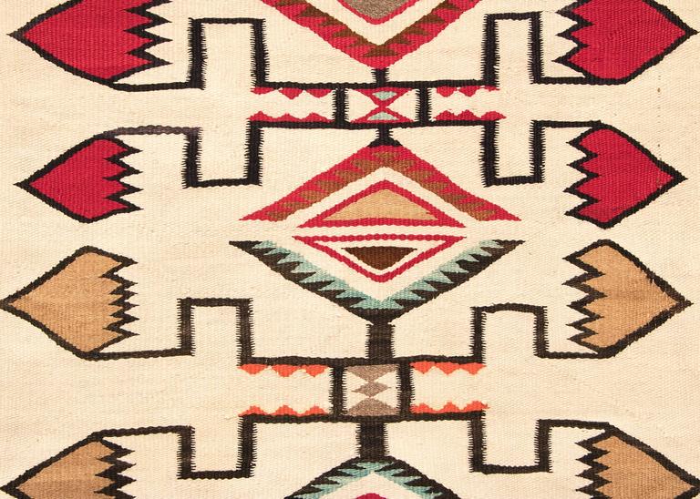Vintage Navajo Trading Post Rug, Teec Nos Pos, circa 19201940 at 1stDibs