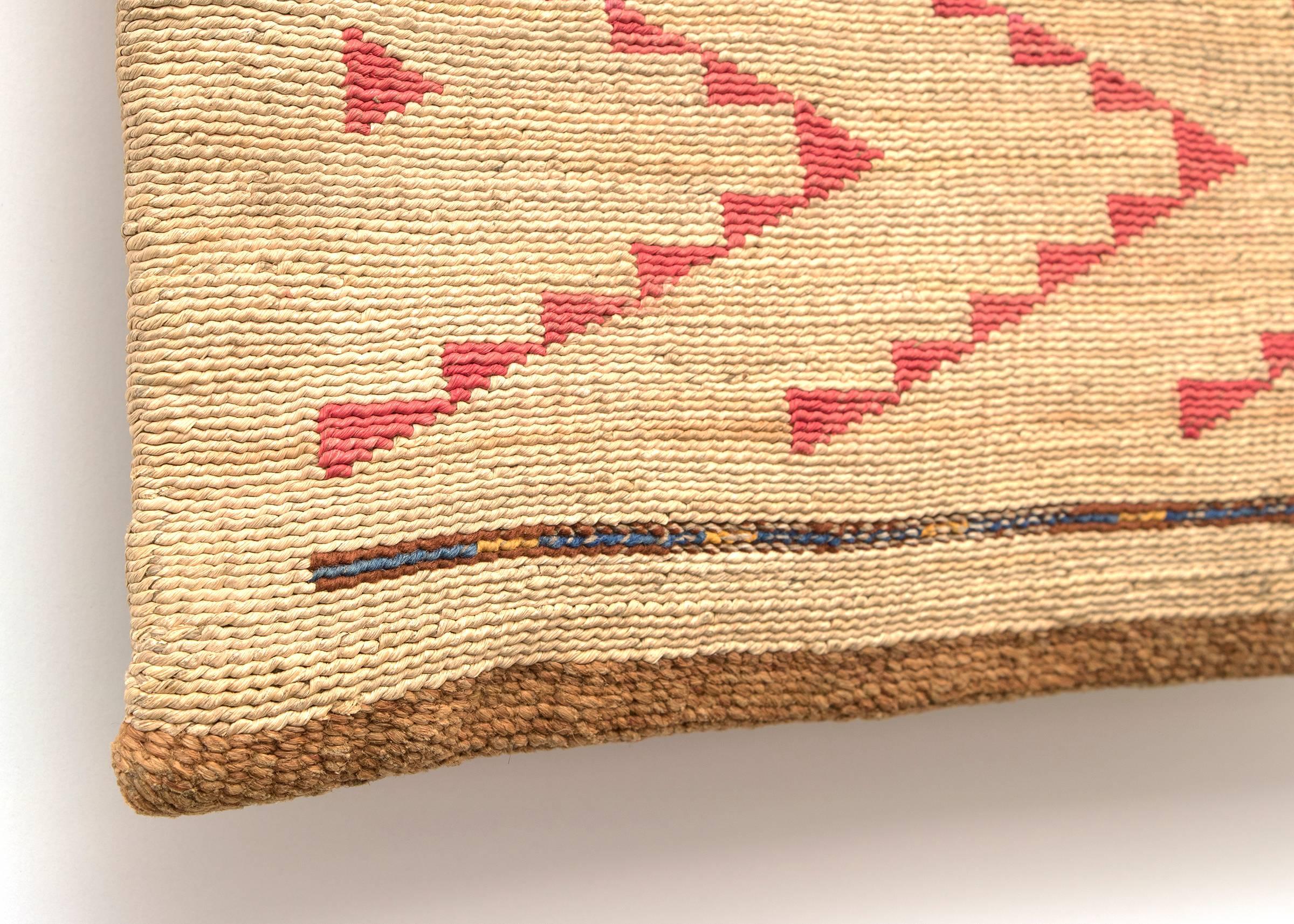 Antique Native American Woven Cornhusk Bag, Plateau, 19th Century 1