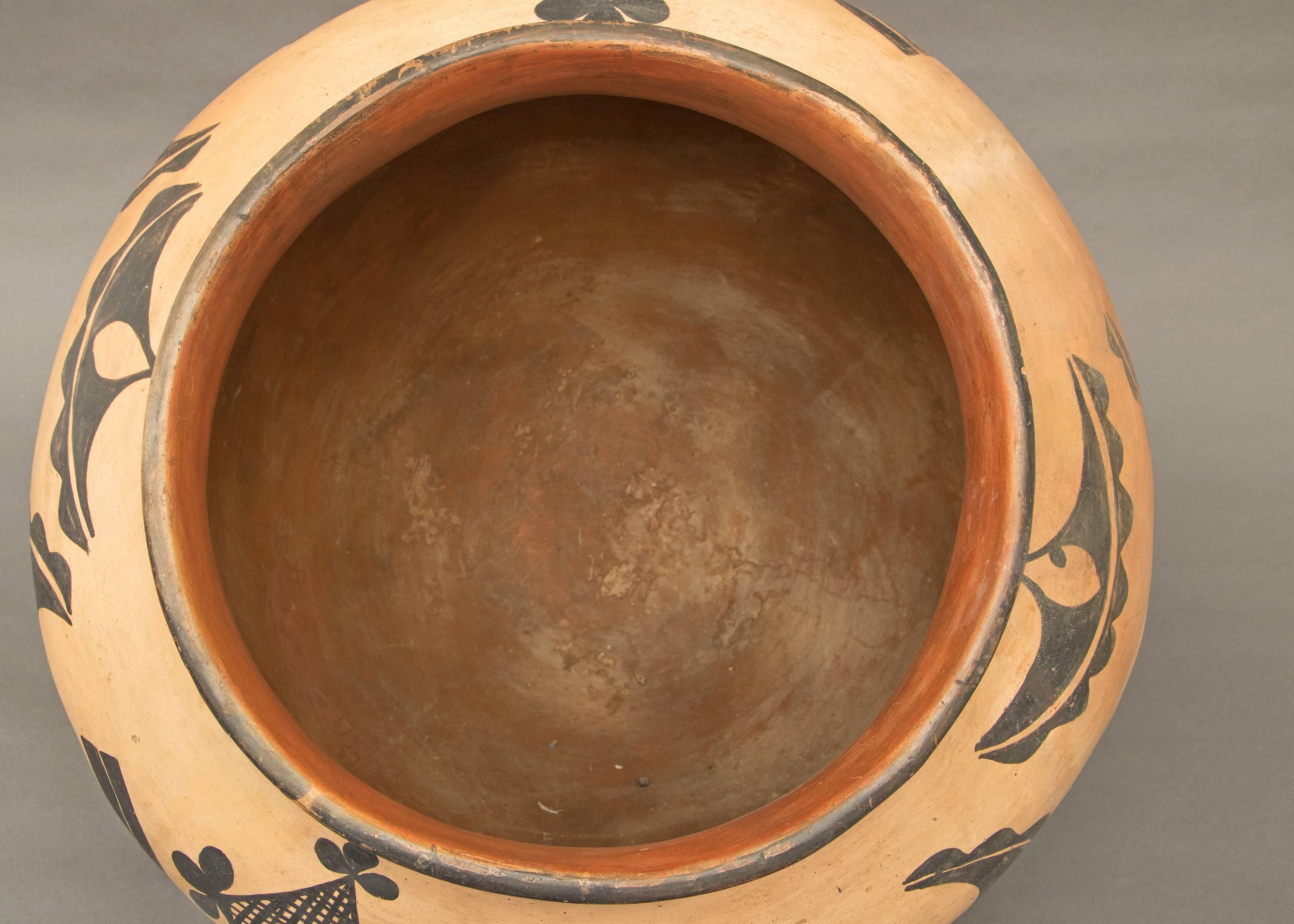 large native american pottery
