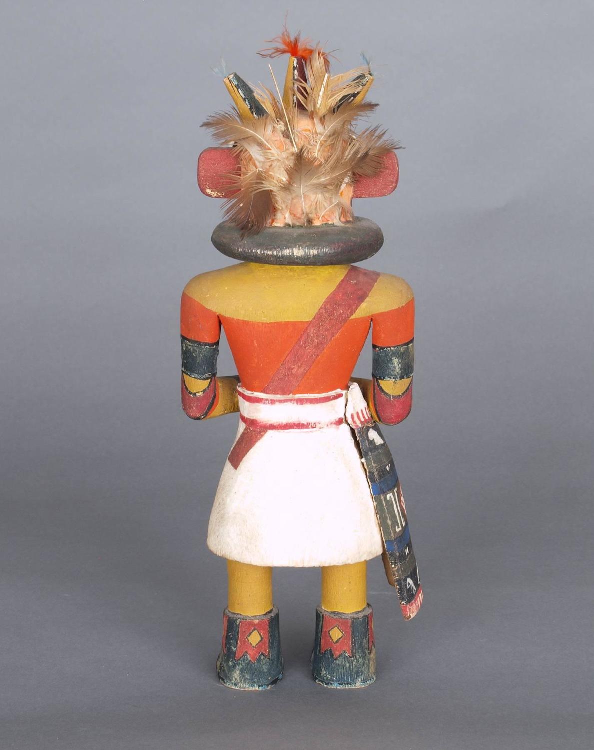 Rare Pair of Kachina Dolls by the Same Maker, Hopi 'Pueblo Indian' For