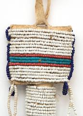Antique Native American Beaded Awl Case, Sioux 'Plains Indian, ' 19th Century