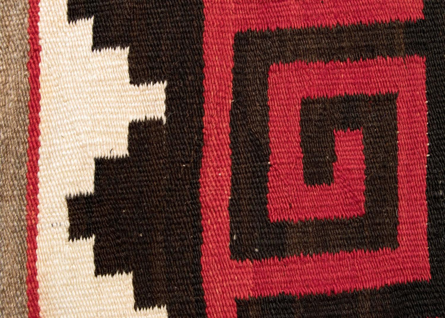 Vintage Navajo Rug Pictorial Yeibichai from Lukachukai Trading Post