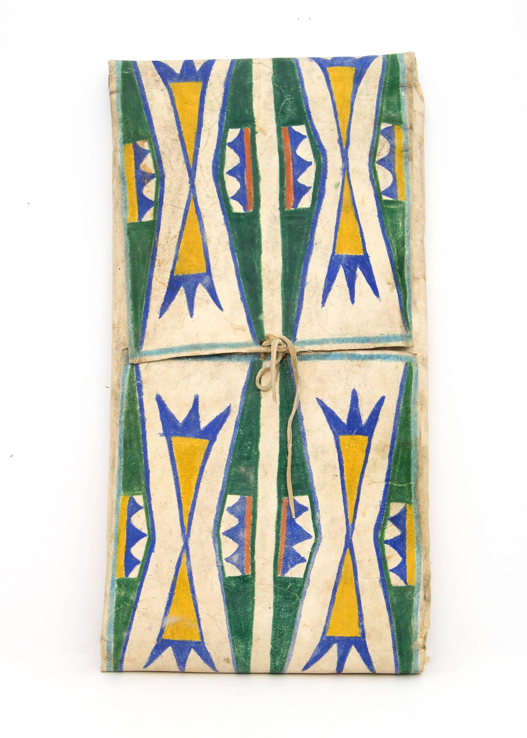 19th Century Collection of Three Native American Parfleche, 19th-20th Century