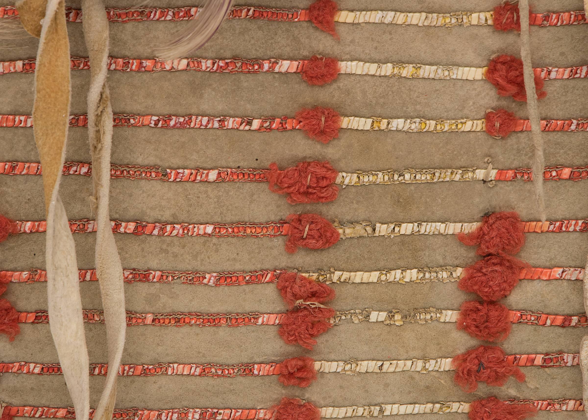 Antique Native American Beaded Possible Bag, Sioux In Good Condition In Denver, CO