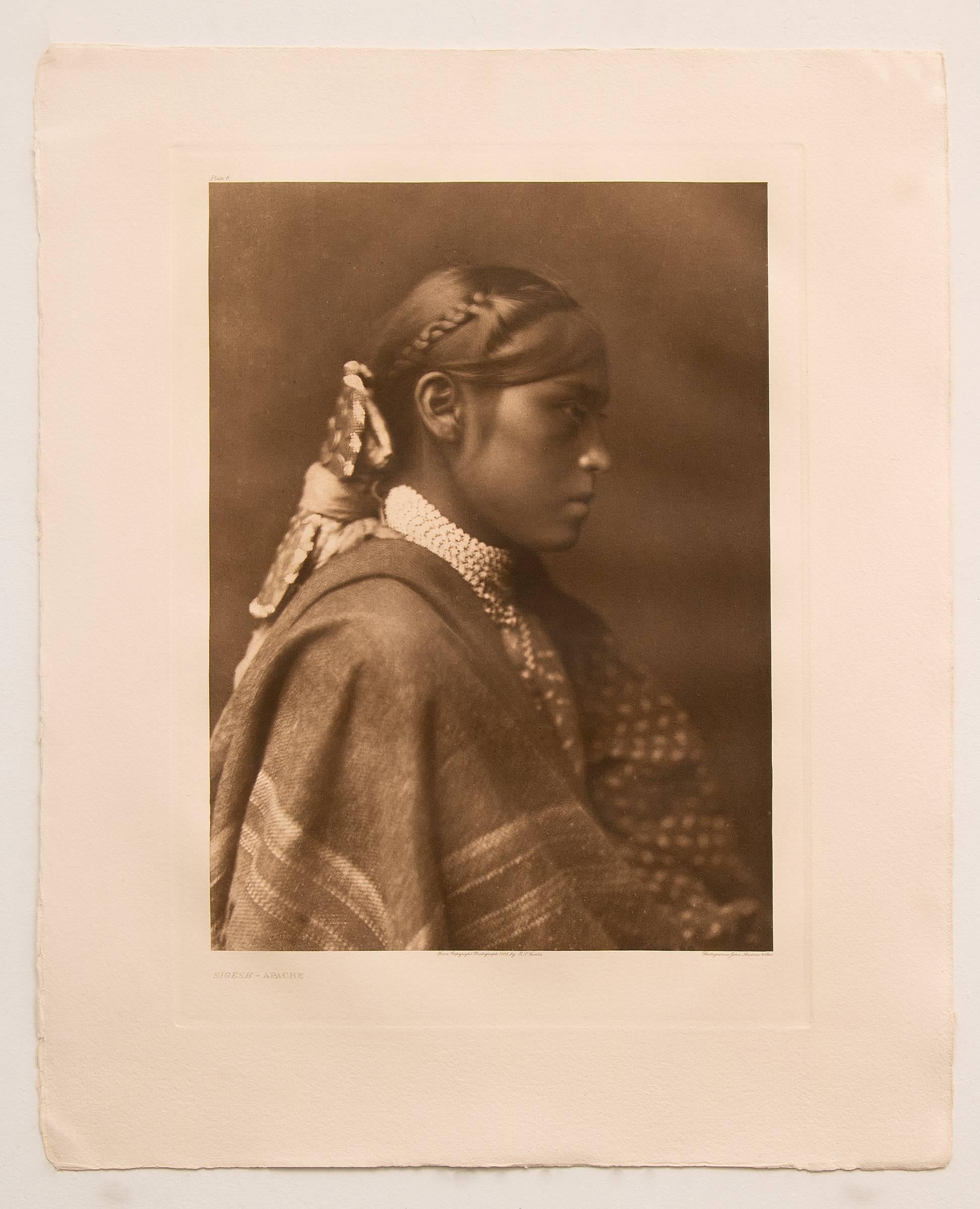 Edward S. Curtis - Sigesh (Apache Maiden) from the North American Indian Project 3