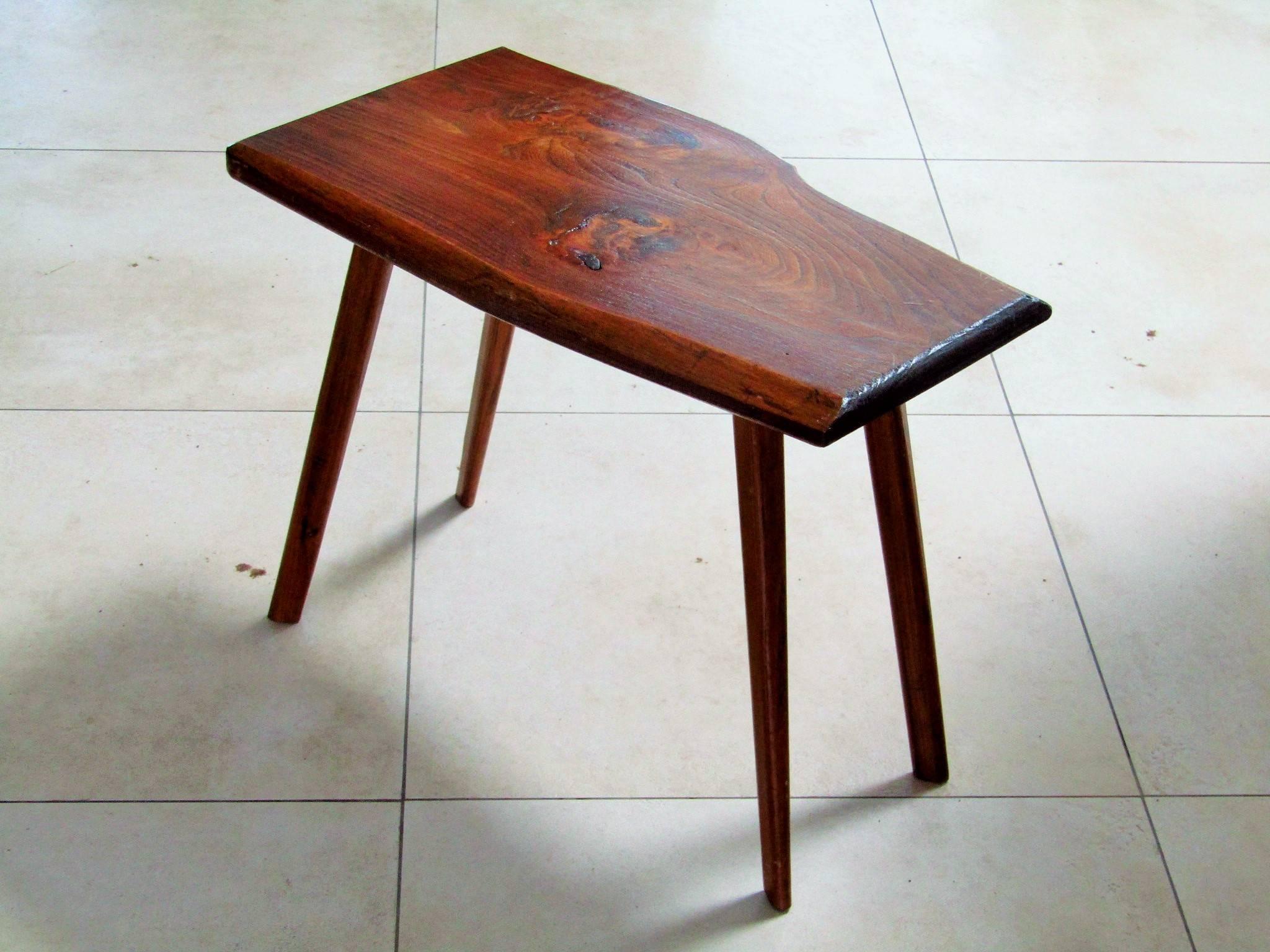 Midcentury Side Table France 1960 Style Charlotte Perriand 2
