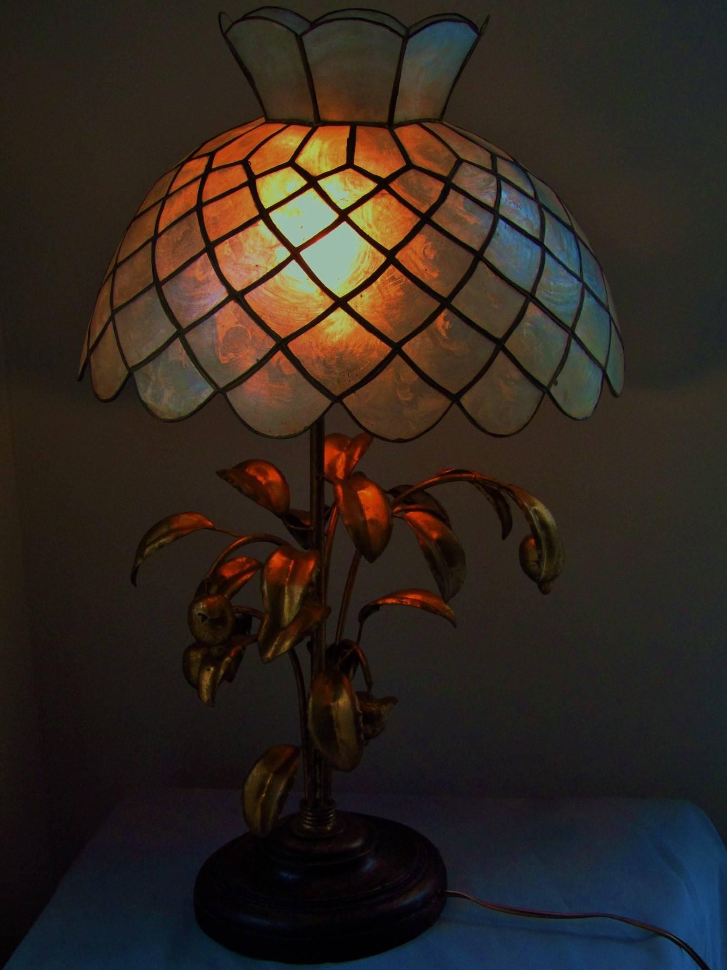 mother of pearl lamps