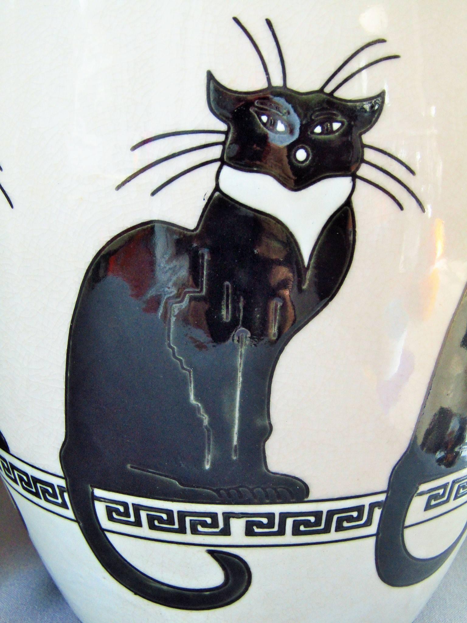 cat vases