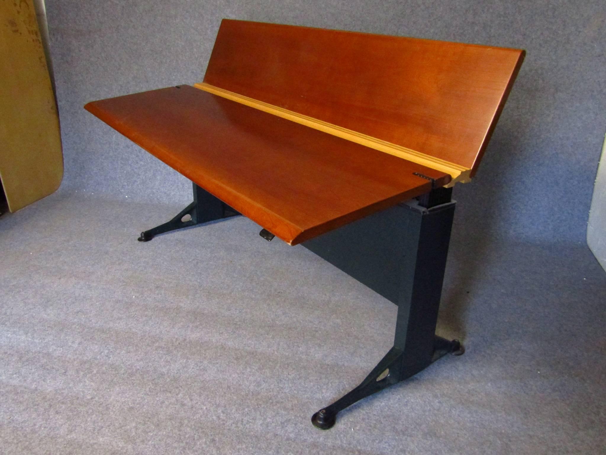 Metal Midcentury Adjustable Desk by Geoff Hollington for Herman Miller